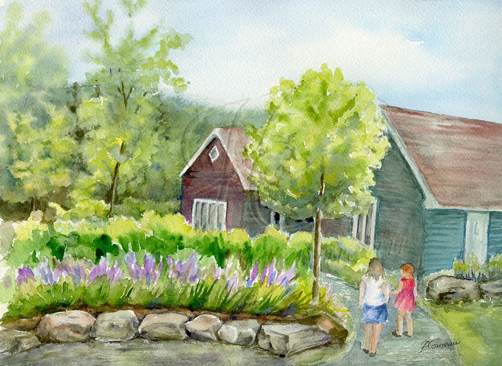 Parc de la Rivière, North Hatley